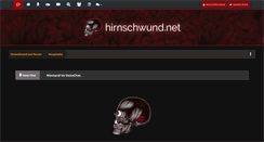 Desktop Screenshot of hirnschwund.net